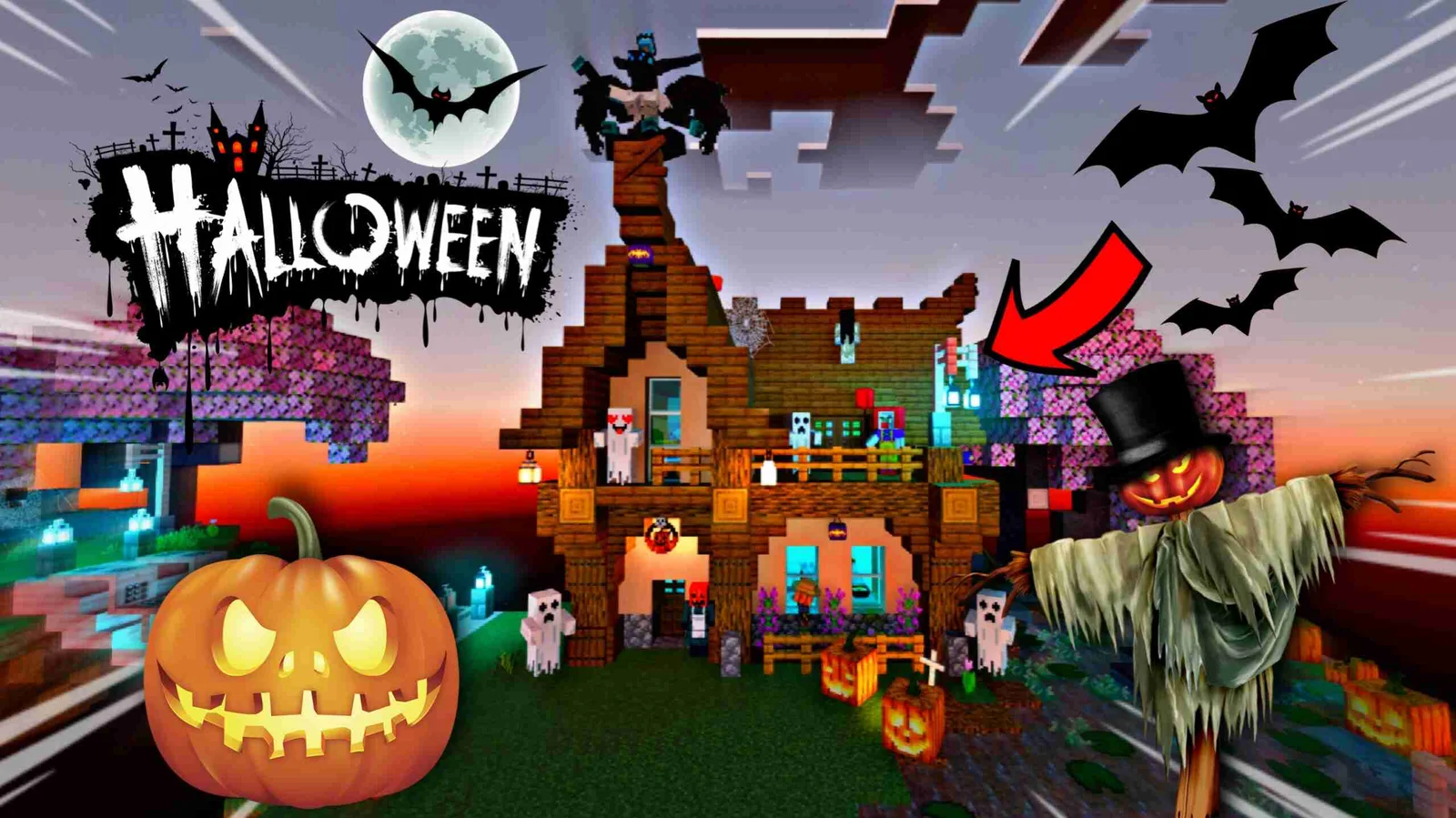 Minecraft Halloween Island