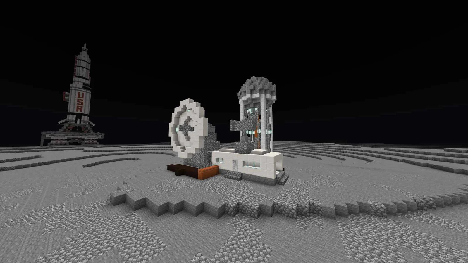 Minecraft Moon Map