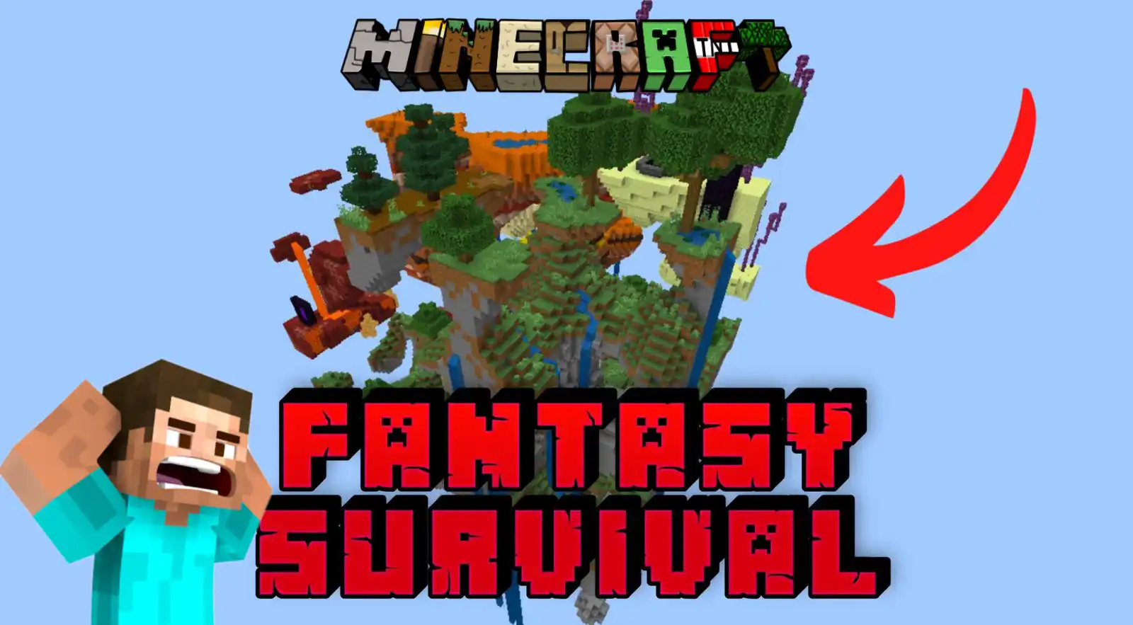 Minecraft Fantasy Survival Map