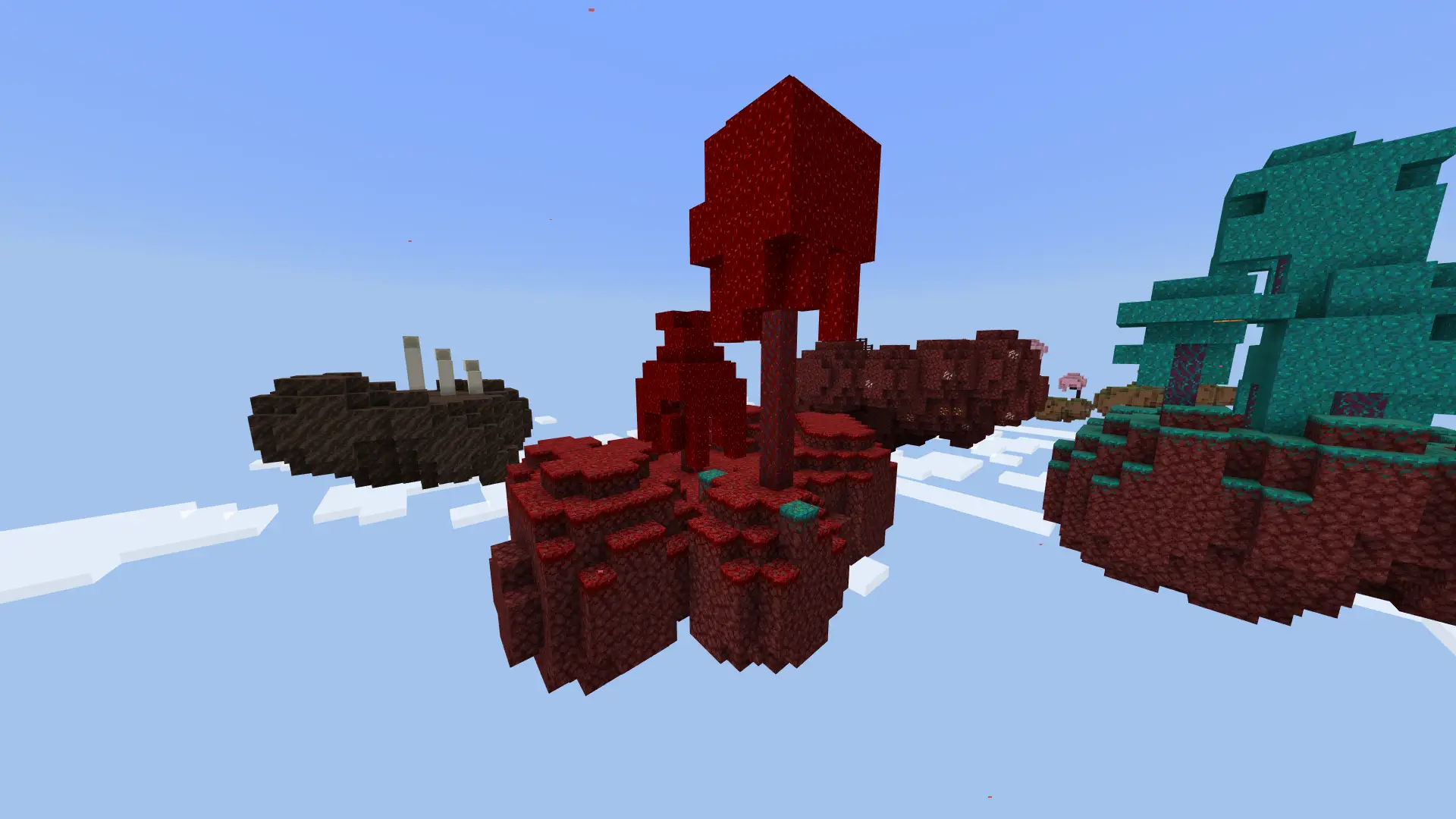 Minecraft Cloud Sky War Map